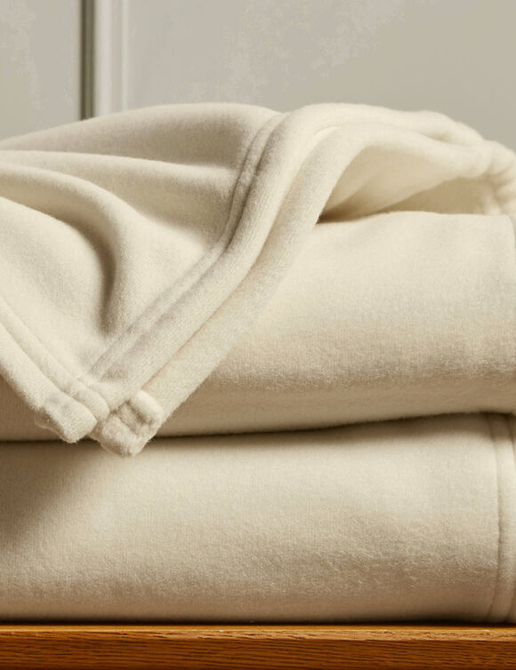 Couverture polaire Thermotec® 350 g/m² (écru) Couverture polaire Thermotec® 350 g/m² (écru)